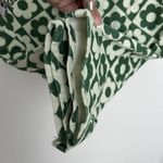 PacSun Green and White Floral Cropped Jeans NEW Photo 10