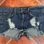 Wildfox Friday Night Distressed Denim Shorts Photo 1