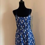 J.Crew Blue and White Floral Maxi Dress Photo 6