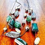 Vintage Beaded Necklace Triple Standed 22 inch 2 inch extender NY Mark … Photo 2