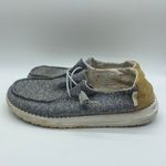 Hey Dude  Mustard Mix Gray Tan Wendy Slip-On Shoes Comfort Easy Women's size 9 Photo 2