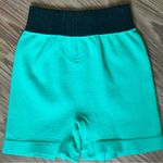 Free People FP Movement Fresh Cut Green Athletic Ribbed Shorts Size XS/S Photo 6