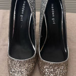 Madden Girl  Sparkling Gold & Silver ombre Heels Brand New! Photo 0