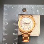 Michael Kors  MK6367 Brecken Chronograph Rose Gold-tone 40mm Women’s Watch Photo 11