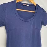 Prada Vintage 90s Sport Navy Blue T-shirt Red Tab Quiet Luxury Preppy Size M Photo 1