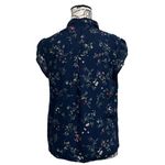 Clockhouse  Floral Semi-Sheer Blouse Women’s M Cottagecore Fairy Forest Coastal Photo 4