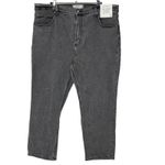 Abercrombie & Fitch  NWT The Ankle Straight Jeans Women’s Size 34 Short Black Photo 1