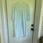 Barbizon Vintage Light Blue Nightgown with Lace Trim Small Photo 1