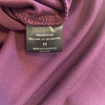 Natori  Matte‎ Jersey Blouson Dress In Plum Purple Stretch Office Size M Wedding Photo 9