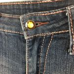 True Religion Ricky Pleather Jewel Embellished Straight Leg Jeans 29 Photo 4