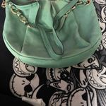 Vince Camuto Cristina Pleated Leather Hobo Bag Teal green Large Photo 9