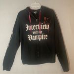 Interview w the Vampire Black and Red Velvet Coffin Hoodie Sz Med Photo 2