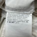 Mango NEW MNG Beige White Striped Straight Carpenter Cargo Trousers Pants Size 2 Photo 5