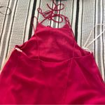 BCBGeneration  Pink Mini‎ Dress size XXS Berry Layered Flowy Fairy Goth Event Photo 4