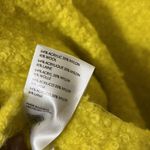 Anthropologie Pilcro  Yellow Fuzzy V-neck Oversized Sweater(Size XS) Photo 4