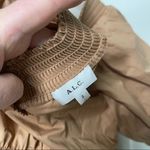 ALC Frank A.L.C. Natural Tan Beige Naya Off-the-shoulder Crop Top size 2 Photo 3