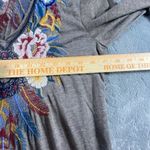 Johnny Was Womens Brown Darielle Embroidered Top Medium Flute Sleeve Boho Unique Photo 14