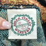 Sugar Street Weaver Women Jacket Medium Tapestry Safari Palm Button Tweed Africa Brown Photo 1