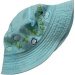 Head Hand Painted In The Clouds Blue Bucket Hat Photo 8