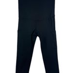 Kindred Bravely Maternity Postpartum Francesca Black Capri Legging Pockets Small Size undefined Photo 1