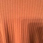 Aerie  ribbed Henley dress with collar, size small, orange, brand new! Photo 10