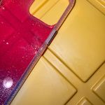 IPhone 12 Pro cover pink and purple with Glitter Photo 2