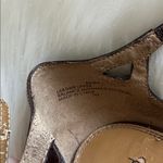 Tahari  Dark Brown Leather High Heel Sandals Size 7 Photo 2