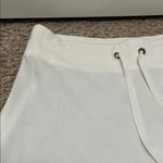 Eileen Fisher White Knit Mini Knee Length 100% Organic Linen Skirt - Size PS Photo 1