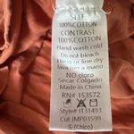 Bohme  Rust Oversized Long Sleeve Cottagecore Shirt Small Lagenlook Lounge Fall Photo 7