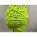 House Of CB  Adrie Cut Out Neon Green Dress Small S NWOT Photo 1