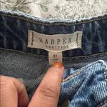 Harper Heritage Trendy Distressed Blue Denim Shorts Photo 1