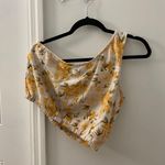 Lulus Floral One Shoulder Top Photo 1