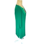 Trina Turk  Womens Solid‎ Green 3/4 Sleeve Tunic Shift Dress Size 4 Photo 4