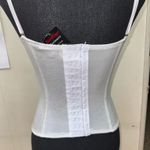NWT Body Rage White Iridescent Corset Size Small Photo 1