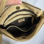 Anthropologie Vilenca Holland cream woven leather crossbody purse 9.5” x 7.5” Tan Photo 5