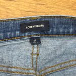 J.Crew /Jeans Shorts Womens 25 Dark Blue Denim Jean Stretch High Rise Raw Hem Photo 2