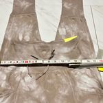 All In Motion NWT  High Rise Tan and white soft jogger sweat-pant side pockets S Photo 5