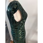 1920 style sequins dress green long maxi dress size cs Photo 8