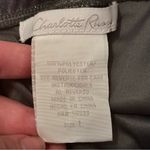 Charlotte Russe Vintage Y2K Grey Sparkle Asymmetrical Evening Dress Photo 11