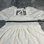Hayden Puff Sleeve Baby Doll Dress Size Medium Square Neck Fairy Cottagecore Photo 10