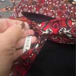 Alice + Olivia  Elaina Abstract Printed top & ATHENA FLARED WIDE‎ LEG PANT SET Photo 8