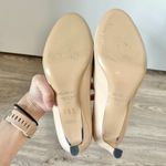 Max Mara Nude Leather Open Toe Heels EU Size 39 Photo 9