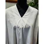 Boutique Why Dress Women's White 100% Cotton V Photo 3
