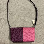 Michael Kors  Pink and Burgundy Women's Cross-Body Bag Photo 2