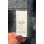 Kate Spade Dark Blue Denim Bow-waist Full Skirt Dress Womens sz. 14 Photo 10