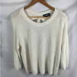 EXPRESS  ribbed knit open back sweater S Photo 0