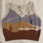 Hollister  Desert Sweater Vest Medium Photo 0