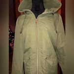 Vince Camuto  Olive Utility Jacket with Hood Photo 2
