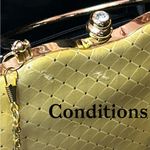 Joymax Vintage Gold Jewel Embellished with Rhinestone Kiss Clasp Purse Hand Bag Photo 8