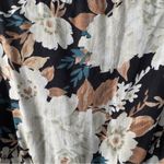 Abercrombie & Fitch  100% Cotton Tiered Floral Maxi Dress Adjustable Spaghetti S Photo 7